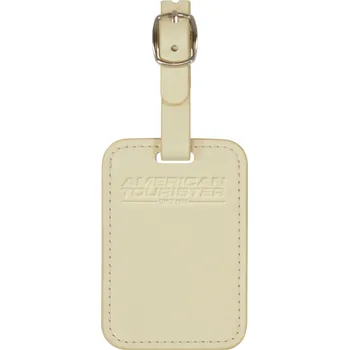 Příslušenství k zavazadlu American Tourister Jmenovka visačka na zavazadla 2ks Béžová Coconut Sand