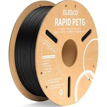 Příslušenství k 3D tiskárně Elegoo RAPID PETG 1kg Black