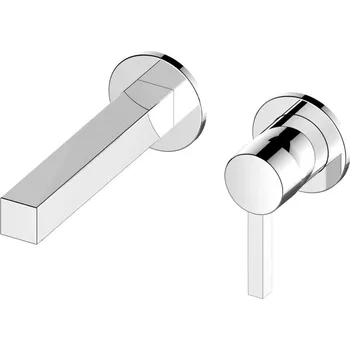 Vodovodní baterie Keuco Edition 90 - Umyvadlová baterie pod omítku, 2-otvorová instalace, chrom 59016010200