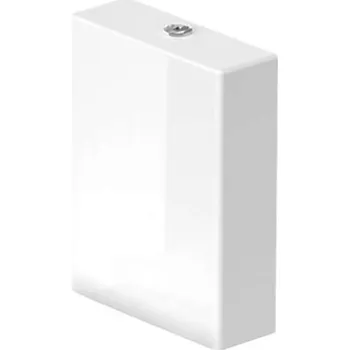 WC nádržka Duravit Viu - Splachovací nádržka, přívod vlevo dole, DualFlush, WonderGliss, bílá 09420000051