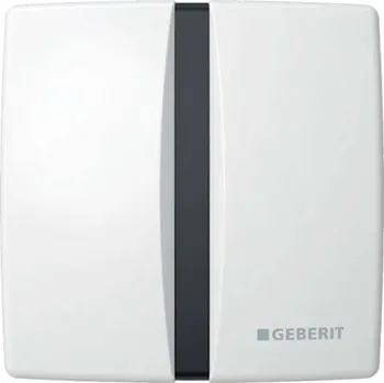 Splachovací tlačítko Geberit Splachovací systémy - Elektronické ovládání splachování pisoáru, bateriové napájení, alpská bílá 115.804.11.5