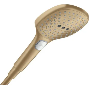 Hansgrohe Raindance Select E - Sprchová hlavice, 3 proudy, EcoSmart+, kartáčovaný bronz 28729140