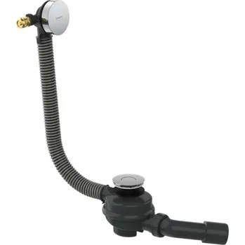 Hansgrohe Flexaplus - Vanová odtoková a přepadová souprava, Push-Open, chrom 58154000