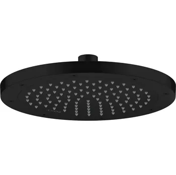 Sprchová hlavice Axor Sprchový program - Hlavová sprcha 245, 1 proud, EcoSmart, matná černá 35381670