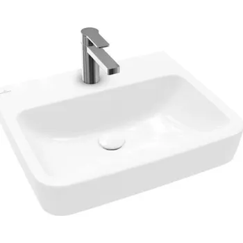 Umyvadlo Villeroy & Boch O.novo - Umyvadlo 55x46 cm, bez přepadu, otvor pro baterii, alpská bílá 4A415601