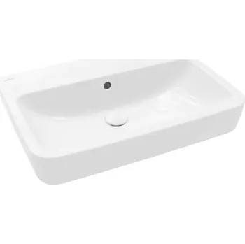 Villeroy & Boch O.novo - Umyvadlo 65x46 cm, bez přepadu, bez otvoru pro baterii, alpská bílá 4A416801