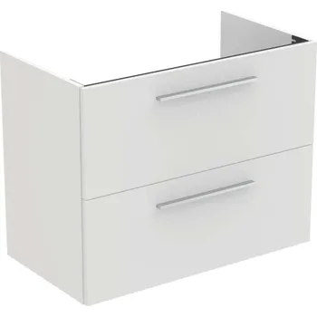 Koupelnový nábytek Ideal Standard i.Life A - Skříňka pod umyvadlo, 80x44x63 cm, 2 zásuvky, matná bílá T5256DU