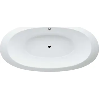 Vana Laufen Il Bagno Alessi One - Vestavná vana 203x102 cm, s masážním systémem, LED osvětlením a senzorem, bílá H2439700006751