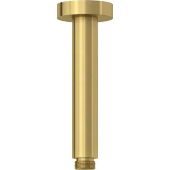 Tyč na sprchový závěs Sprchové rameno Kludi A-QA na strop kartáčované zlato 66515N0-00