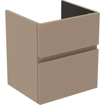 Nábytek Ideal Standard Finesse - Umyvadlová skříňka, 48x41x54 cm, 2 zásuvky, Matt Greige E3407UP