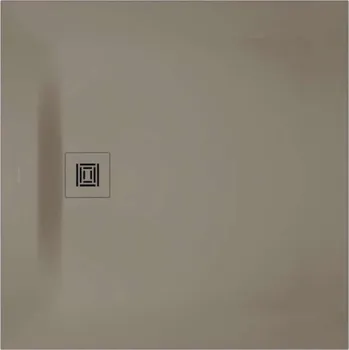 Sprchová vanička Duravit Sustano - Sprchová vanička, 100x100 cm, DuraSolid, matná béžová 720275640000000