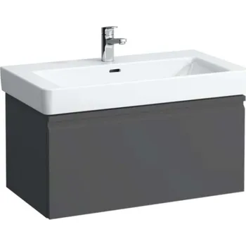 Nábytek Laufen Pro S - Umyvadlová skříňka, 101x45x39 cm, 1 zásuvka, grafit mat H4835510964801