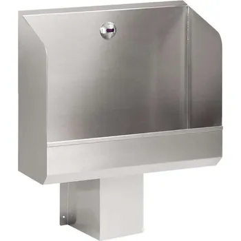 Odvodňovací žlab Sanela Nerezové pisoárové žlaby - Pisoárový žlab s elektronikou, délka 600 mm, napájení z baterie, nerez SLPN 02EB