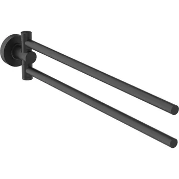 Držák na ručník Ideal Standard IOM - Držák ručníků, otočný, délka 37 cm, hedvábná černá A9131XG