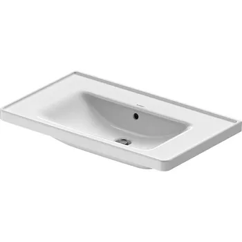 Umyvadlo Duravit D-Neo - Umyvadlo 80x48 cm, bez otvoru pro baterii, bílá 2367800060