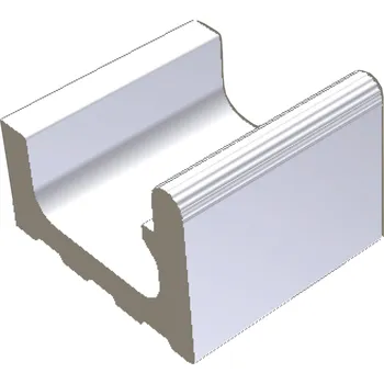 Stavební materiál RAKO Pool - Přelivový žlab bílá 22,5x20, XPP52023