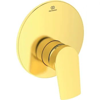 Vodovodní baterie Ideal Standard La Dolce Vita - Sprchová baterie pod omítku, kartáčované zlato A7636A2