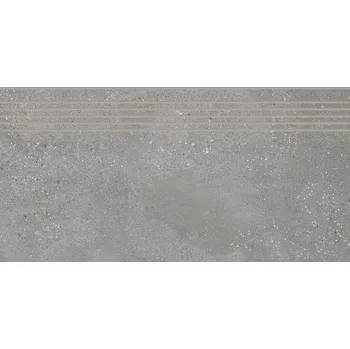 Stavební materiál RAKO Betonico - Schodovka šedá 30x60, DCPSE791