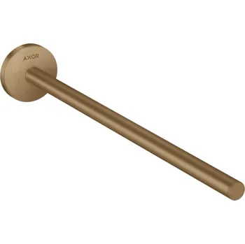 Držák na ručník Axor Universal Circular - Držák ručníku, délka 35 cm, kartáčovaný bronz 42826140