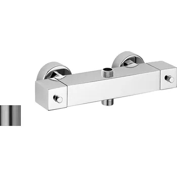 Vodovodní baterie Paffoni Level - Termostatická sprchová baterie, 2 výstupy, nerez LEQ269ST