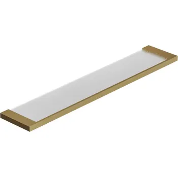 Kludi Vela C - Polička, délka 60 cm, sklo/kartáčované zlato 31973N0