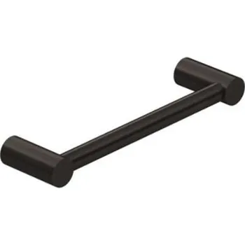 Madlo do koupelny Kludi Vela R - Madlo, délka 28 cm, broušený Gunmetal 58981N2