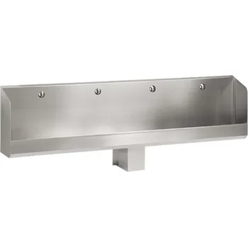 Stavebniny Sanela Nerezové pisoárové žlaby - Nerezový pisoárový žlab bez elektroniky, délka 2400 mm SLPN 05