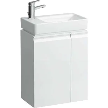 Koupelnový nábytek Laufen Pro S - Umyvadlová skříňka s dvířky a boční policí vpravo, 47x28x61 cm, matná bílá H4830010954631