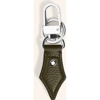 Módní doplněk Montblanc Klíčenka, tmavě hnědá