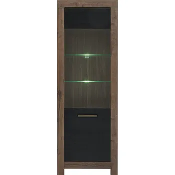 Policová skříň Black Red White Balin REG1W dub monastery/dub černý