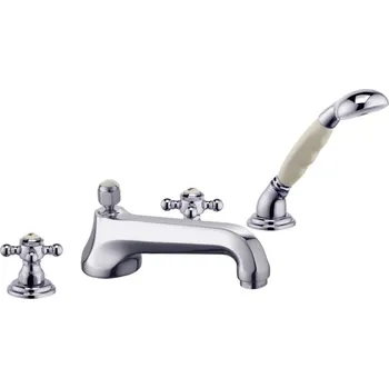 Kludi Adlon - Baterie na okraj vany, 4-otvorová instalace, chrom 515250520