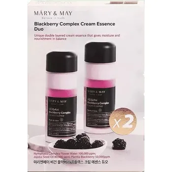 Pleťový krém MARY & MAY Sada esencí Blackberry Complex Cream Essence Duo + 2 měsíce na vrácení zboží