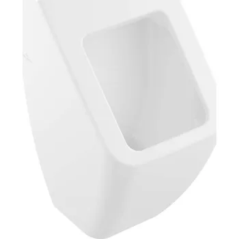 Pisoár Villeroy & Boch Venticello - Odsávací pisoár bez poklopu, 285x545x315 mm, CeramicPlus, Stone White 5504R0RW