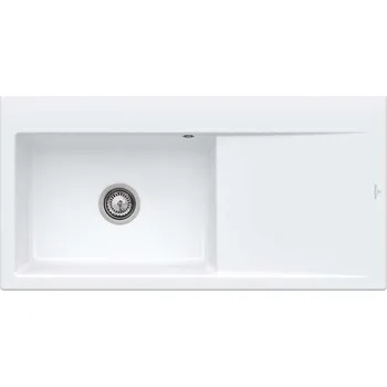 Villeroy & Boch Subway Style 60 - Keramický dřez 100x51 cm, CeramicPlus, Snow White 336201KG