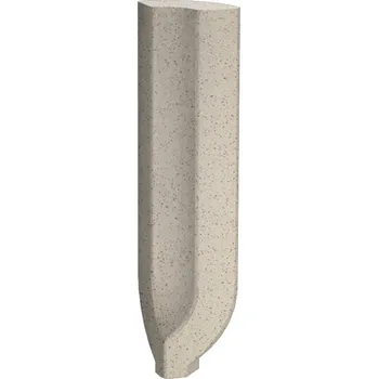 Dlažba RAKO Taurus Granit - Sokl s požlábkem tmavě béžová 2,3x8, TSIRH061