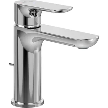 Vodovodní baterie Villeroy & Boch O.novo - Umyvadlová baterie s výpustí, AquaSmart, chrom TVW10400400061