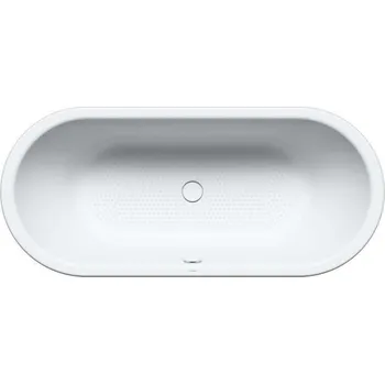 Vana Kaldewei Avantgarde - Vana Centro Duo Oval 128, 180x80 cm, celoplošný antislip, Perl-Effekt, bílá 282834013001