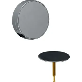 Sifon Geberit Příslušenství - Souprava pro kompletaci vanové soupravy, s otočným ovládáním, d52, matná černá 150.300.14.1