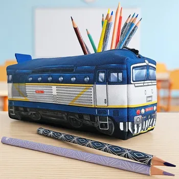 Penál Penál Vlak - Brejlovec modrý