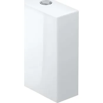 WC nádržka Duravit White Tulip - Splachovací nádrž 37x15 cm, připojení vlevo, bílá 0933100005