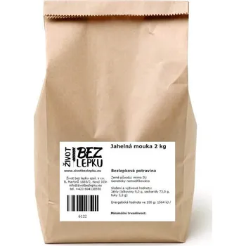 Přisada na vaření a pečení Život bez lepku Jahelná mouka hladká 2 kg
