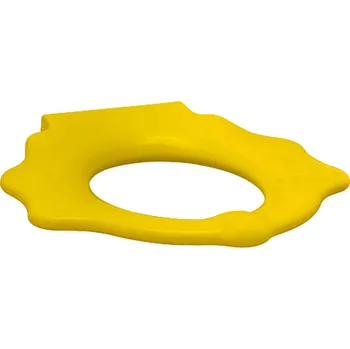 WC sedátko Geberit Bambini - Dětské WC prkénko bez poklopu, žlutá 573372000
