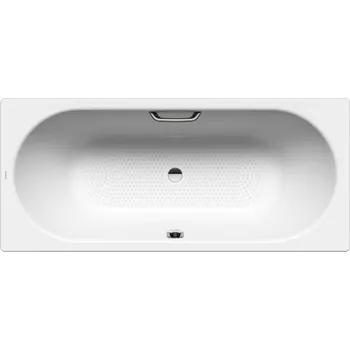 Vana Kaldewei Ambiente - Obdélníková vana Classic Duo 103, 160x70 cm, s otvory pro madlo, celoplošný antislip, bílá 290310210001