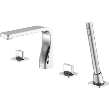 Vodovodní baterie Steinberg 230 - Baterie na okraj vany, 4-otvorová instalace, chrom 230 2400