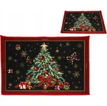 Carmani Rohožka Vánoční stromeček s dárky 40 x 60 cm