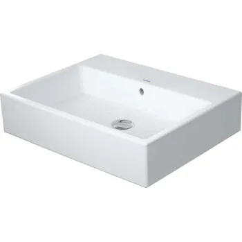 Umyvadlo Duravit Vero Air - Umyvadlo 60x47 cm, s přepadem, bez otvoru pro baterii, bílá 2350600060