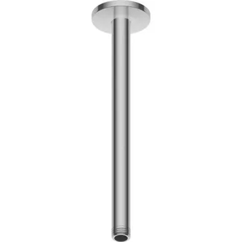 Tyč na sprchový závěs Duravit Příslušenství - Sprchové rameno stropní, 30 cm, chrom UV0670026010