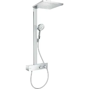 Hansgrohe Raindance E - Sprchový set, s termostatem, 30x30 cm, EcoSmart, matná bílá 27362700