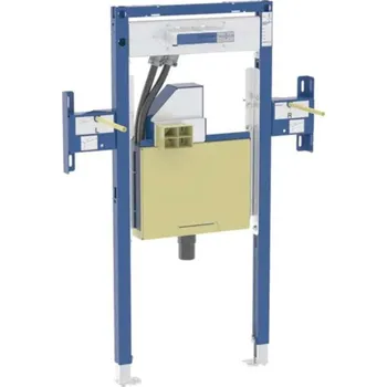 Geberit Duofix - Předstěnová instalace pro umyvadlo Geberit ONE 75 cm, pro nástěnnou armaturu ONE, podomítkový sifon a prvek Clou, částečně vysoká 111.091.00.2