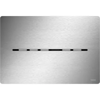 Tece TECEsolid electronic - Elektronické ovládání splachování, úprava proti otiskům prstů, síťové napájení, kartáčovaný nerez 9240454
